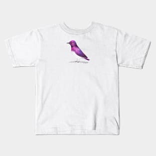 Violet Backed Starling Bird Kids T-Shirt